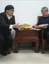 汪光焘到欧亚科学院（中国）广东院士工作站调研