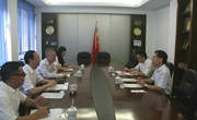 何真会见中国邮储银行广东省分行行长刘义龙一行