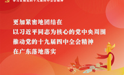 党的十九届四中全会精神宣传画