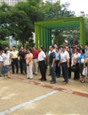 广州市白云区科协到海珠区参观学习