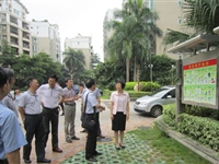 省科协赴梅州市调研科普示范社区评估工作
