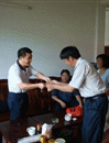 惠城区科协慰问复员退伍军人
