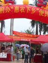 惠州市科协参加市府办组织的“惠农下乡”便民服务活动