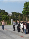 惠州市科协党员干部赴叶挺纪念园开展群众路线学习教育