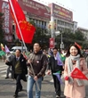 江门市科协组织参加2014年元宵节慈善公益万人行活动