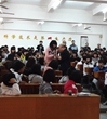 中国科学院老科学家徐文耀到江门市外海中学作科普演讲