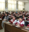 中国科学院老科学家高登义到江门市华兴小学作科普演讲