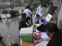河源市和平县春季动物疫苗注射工作启动