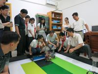 惠州市惠阳区科协深入学校指导机器人竞赛工作