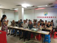 江门市江海区科协在江翠社区举办“理解和了解你的孩子”健康讲座