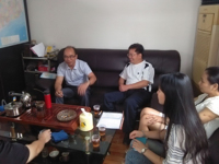 清远市佛冈县科协到清新区交流社区科普大学创办经验