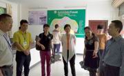 广东省科协学会学术部部长谢洪一行到茂名科协调研学会工作