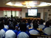 中国科学院科普讲师团老科学家走进台山中小学校作科普报告