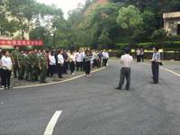 惠州市龙门县科协举行地震应急避险逃生搜救演练