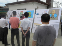 汕尾市陆丰市科协举办2016年“科技进步活动月”主题科普挂图巡回展