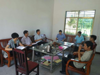 河源市科协领导班子慰问市科协扶贫驻村干部