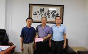 惠州市惠阳区科协慰问桥东社区科普志愿者