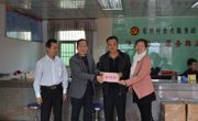 惠州市惠阳区科协到挂钩村开展春节送温暖活动