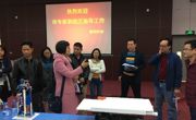 惠州市惠阳区科协邀请惠州学院专家指导参加市赛作品改良工作