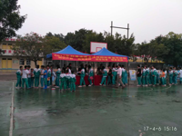 2017年科普校园行在台城街道白水小学正式启动