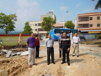 惠州市惠阳区科协深入挂点联系村调研