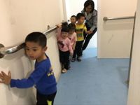 金沟湾幼儿园到河源市科技馆开展科技拓展活动