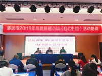 清远市2019年质量管理小组（QC小组）活动培训班顺利举行