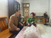 湛江市科协春节前走访慰问老党员、老干部