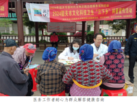 韶关市浈江区花坪镇科协开展文化科技卫生“三下乡”健康科普宣传活动