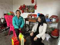阳江市阳东区科协开展春节慰问、反诈宣传和清洁卫生活动