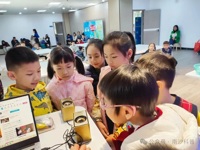 广州市南沙区科协举办南沙科普游“缤纷科学秀——探秘声波成像仪”活动